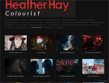 Tablet Screenshot of heatherhay.com